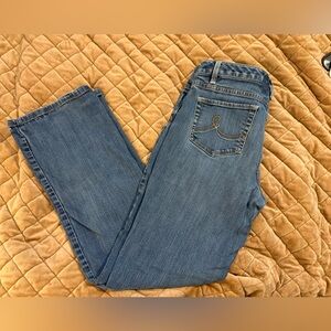 LOFT Women's Blue Boot Cut Jeans